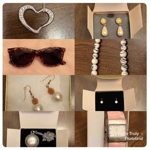 8-piece Avon Jewelry And Accessory Bundle 💎